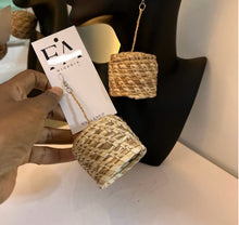 Load image into Gallery viewer, Afia Burnt Orange Earrings