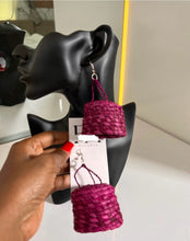 Load image into Gallery viewer, Afia Burnt Orange Earrings