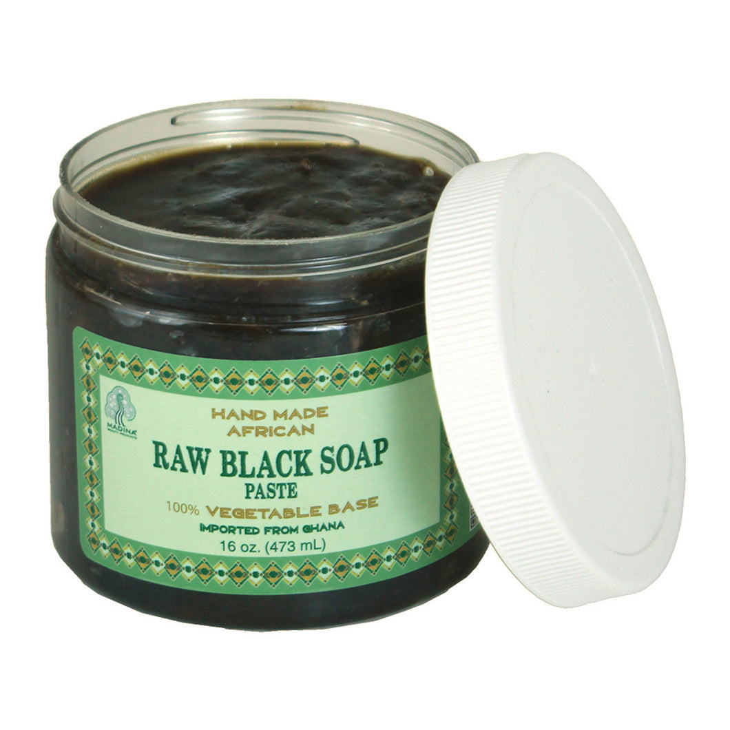 Raw Ghana Black Soap Paste